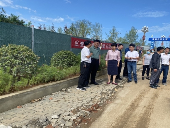 陕西省水利厅水利建设工程中心党委书记左怀理一行督导调研西乡县文旅场馆建设PPP项目